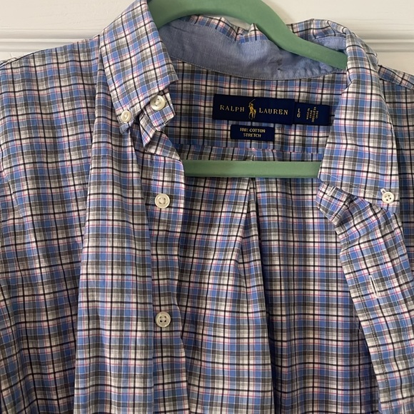 Polo long sleeve button down - Picture 3 of 4